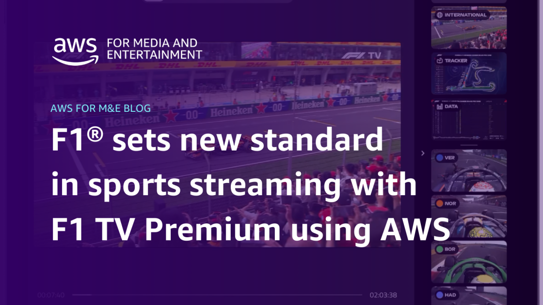 F1 TV Premium: AWS Setzt Neue Streaming-Standards