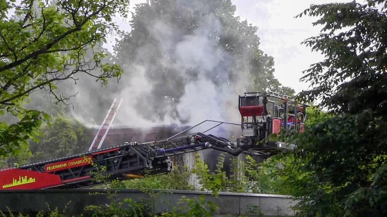 Großbrand In Osnabrücker Studentenwohnheim