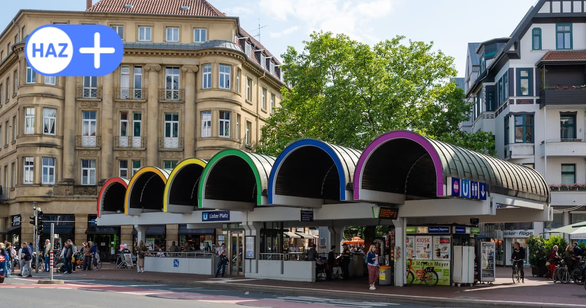 Hannover CSD: Lister Platz U-Bahn Leuchtet Regenbogen