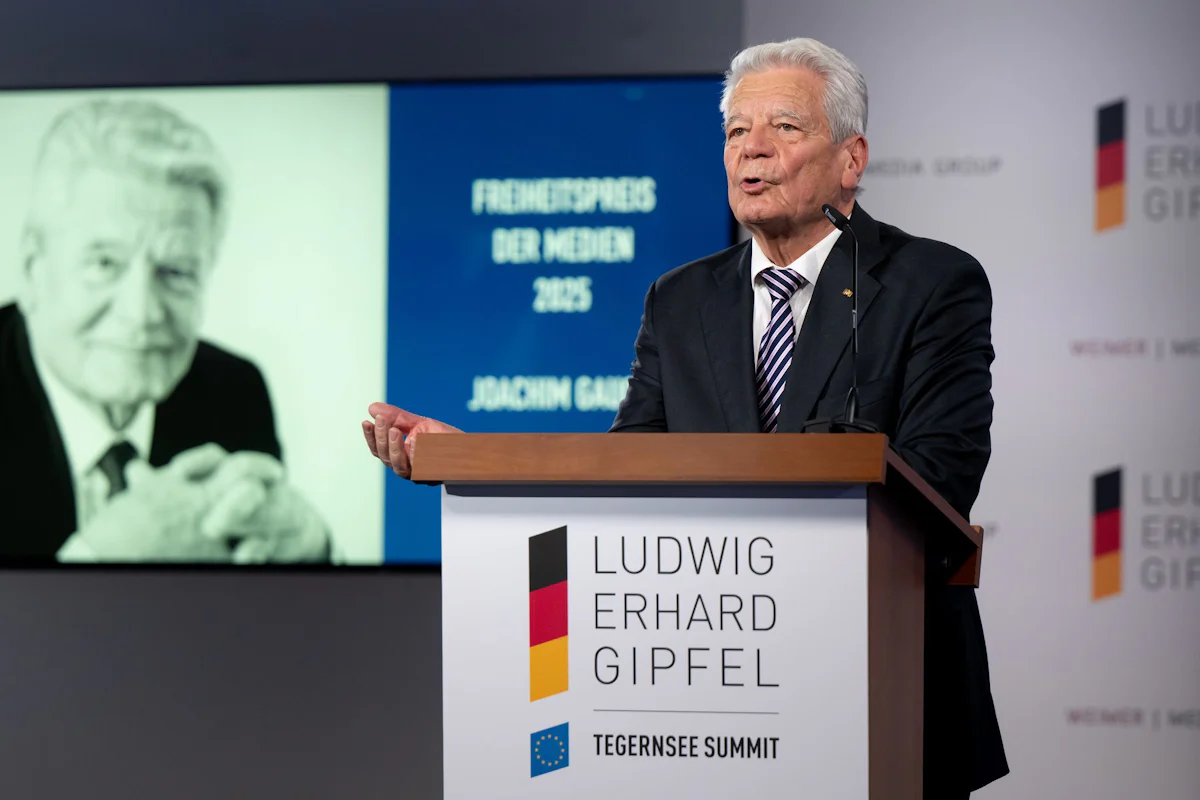 Ludwig-Erhard-Gipfel: Gauck & Der Wandel Deutschlands