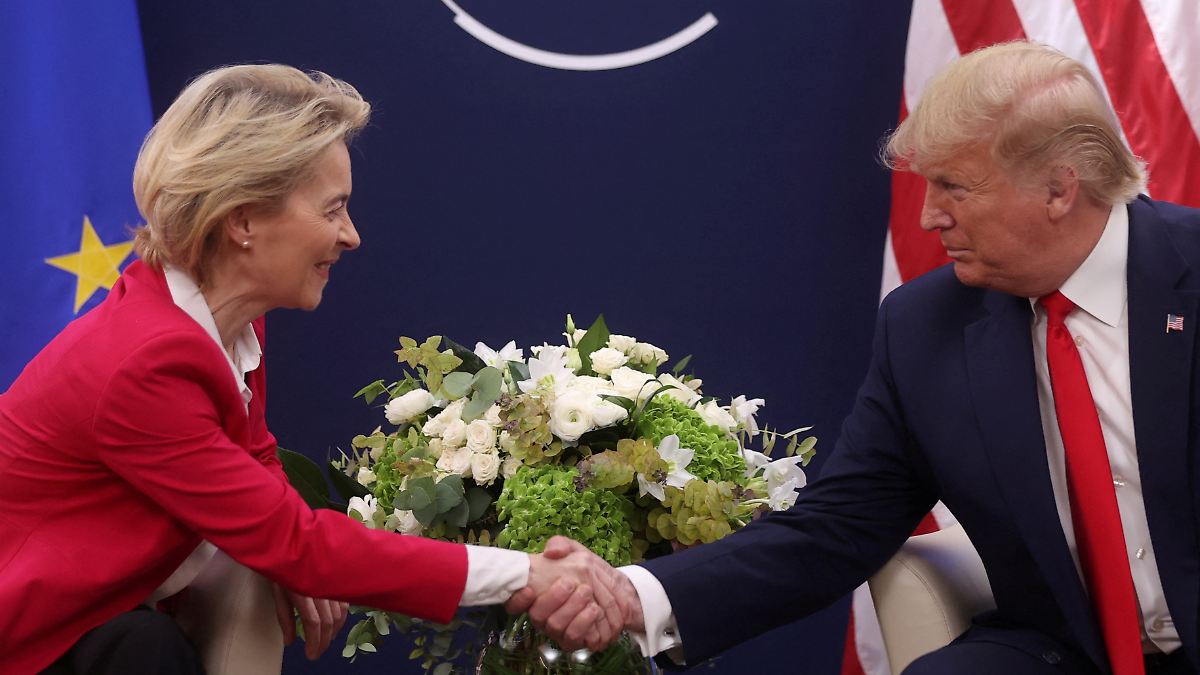 Trump Lobt Von Der Leyen: Gespräch Geplant