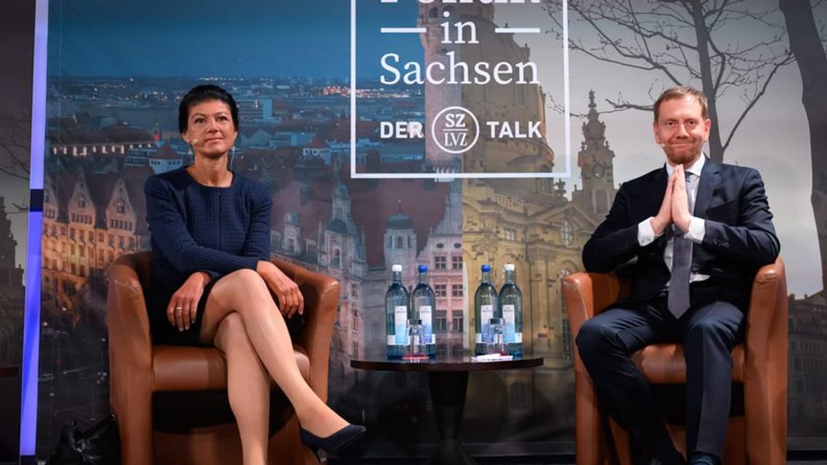 Wagenknecht Vs. Kretschmer: Dresdner Streitgespräch