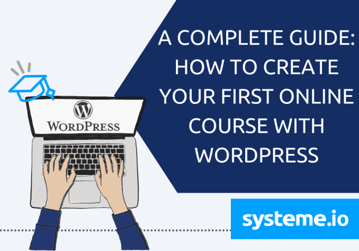 How to Create an Online Course Website Using WordPress