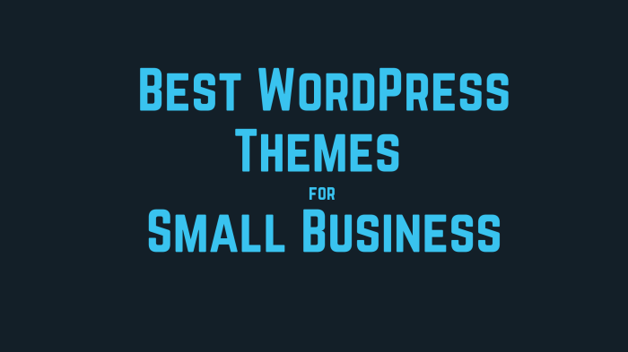 Top WordPress Themes for Small Business Websites