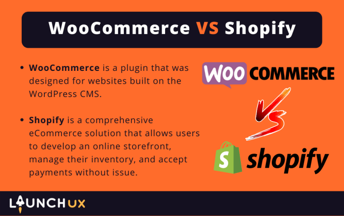 Woocommerce shopify should vs store which go online one website design commerce