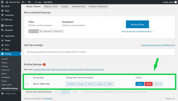 How to Automatically Backup Your WordPress Site