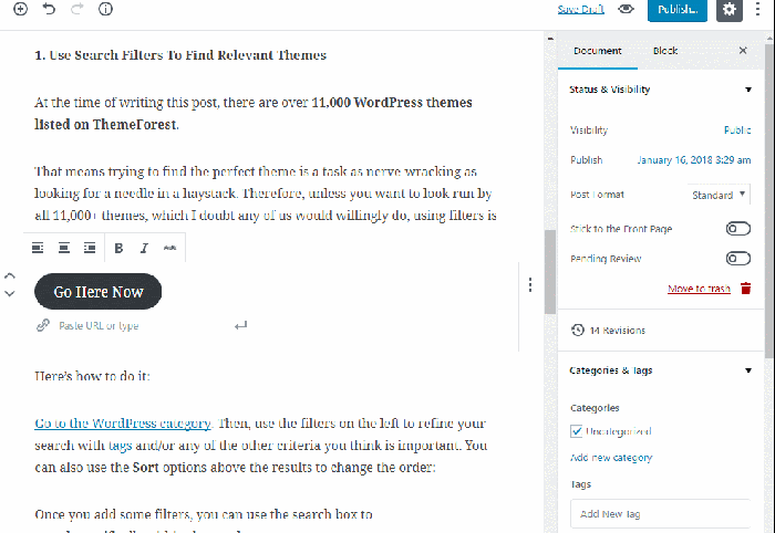Beginner's Guide to WordPress Gutenberg Editor