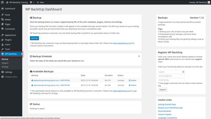 How to Automatically Backup Your WordPress Site